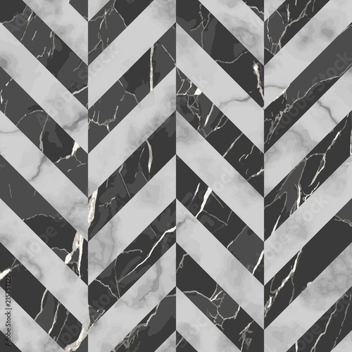 Marble Luxury Herringbone Seamless Pattern