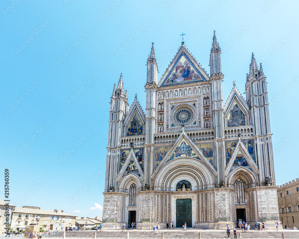 Facade of the Orvieto Cathedral