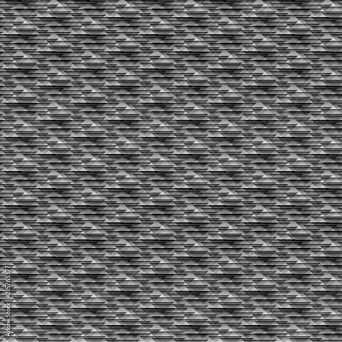 black abstract triangles background volume effect