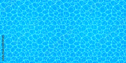 Swimming pool seamless texture. Water surface background.repeated pattern. Summer wallpaper. Abstract vector backdrop. watery background. sea, ocean aquatic center, summer , travel, vacation designs.