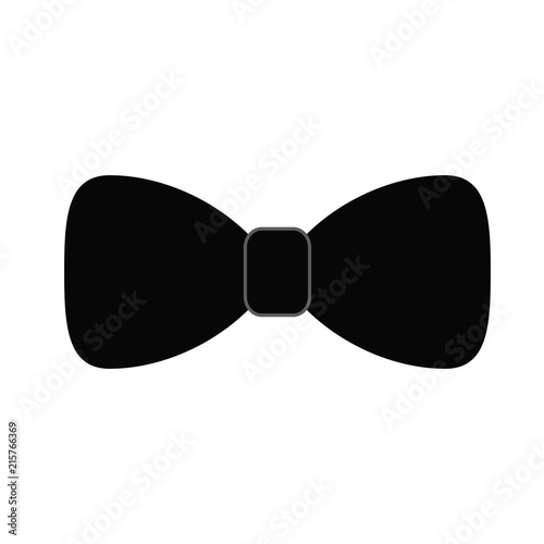 bowtie or bow icon image vector illustration design black and white
