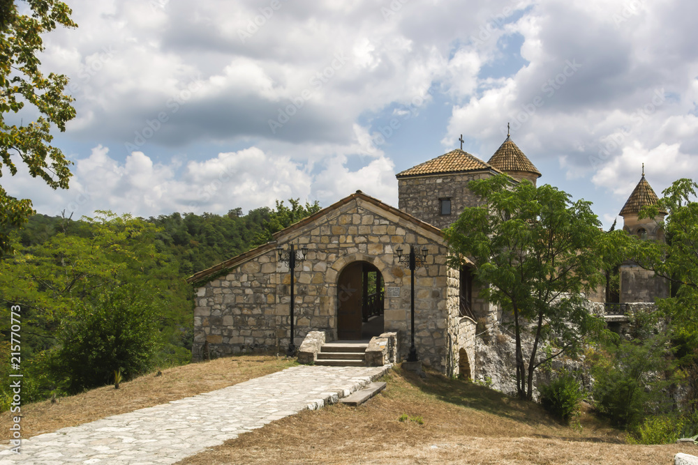 The entrance to the Motsameta Monastery in Kutaisi city, Georgia