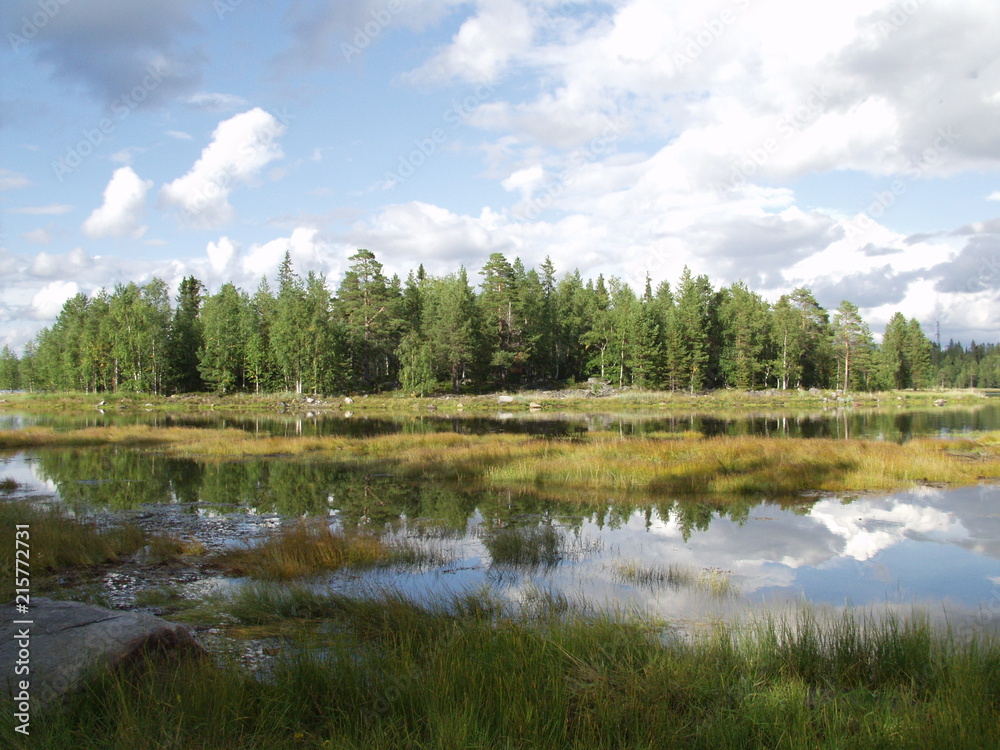 Obraz premium The simple beauty of the Russian North. 001
