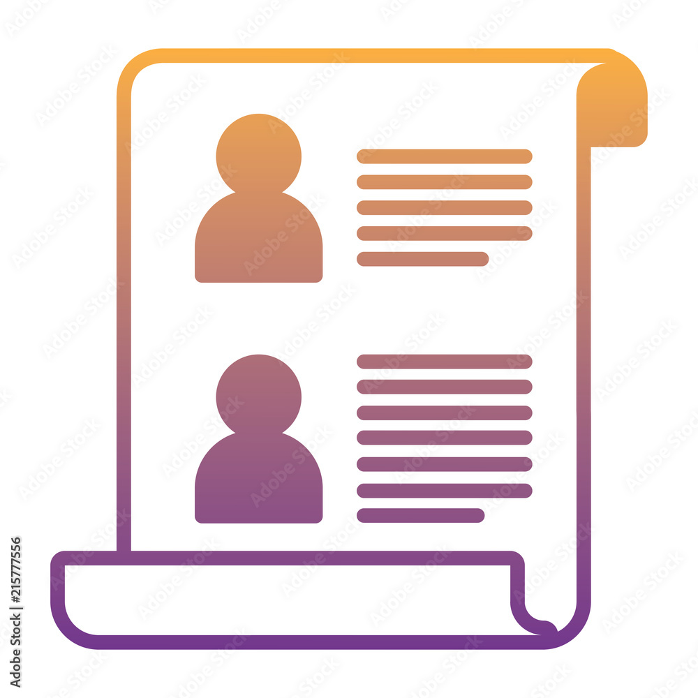 document over white background, vector illustration document over white background, vector illustration