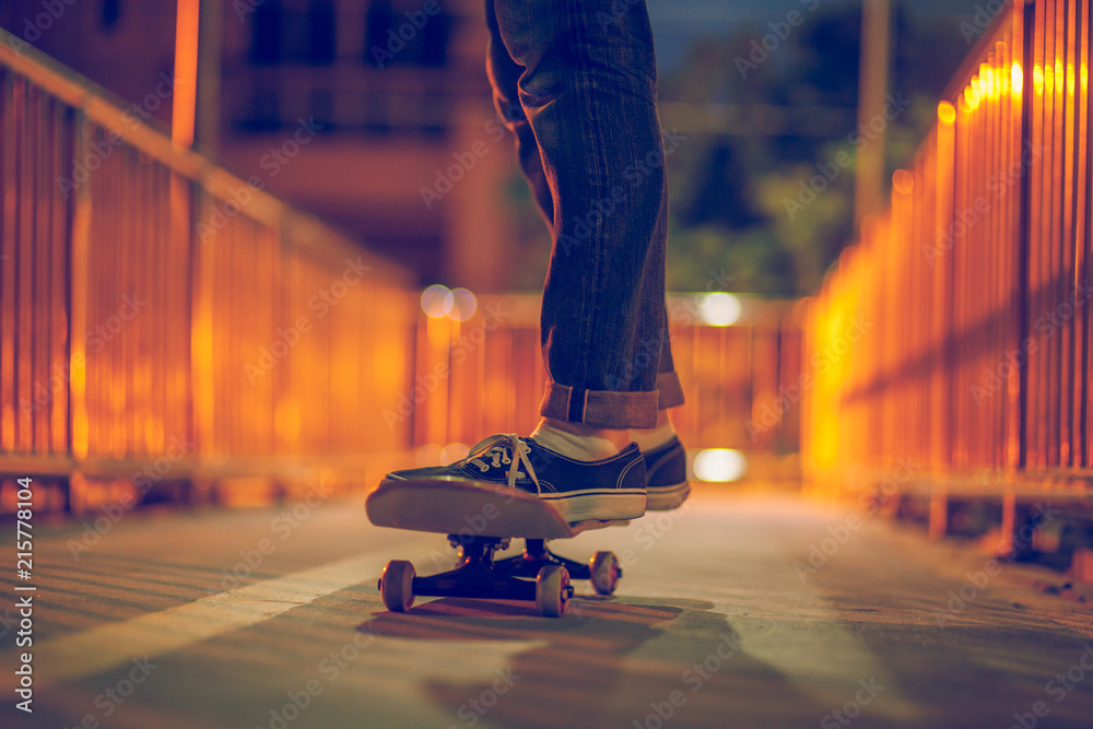 Fototapeta premium Skateboarding