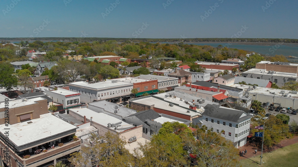 Beaufort park aerial view, SC Beaufort park aerial view, SC