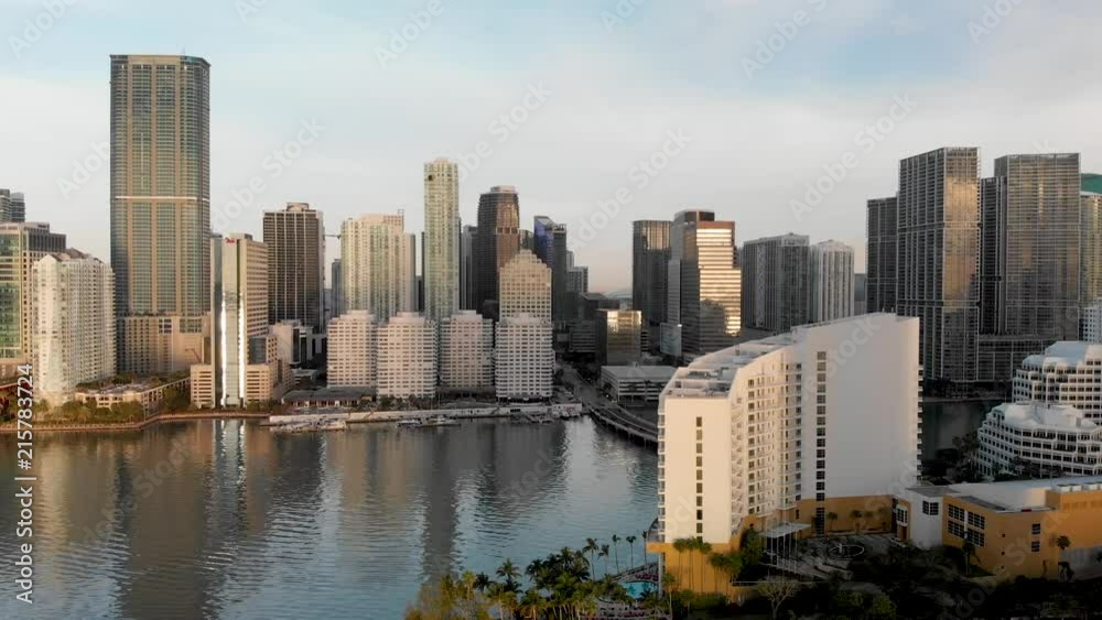 Miami aerial view Miami aerial view