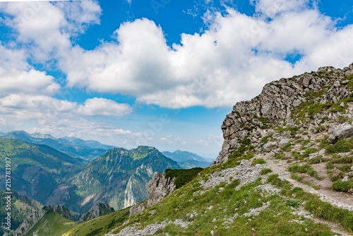 Mountain trail to Czerwone Wierchy