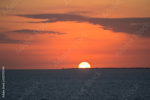 Sunset over sea © robertdering