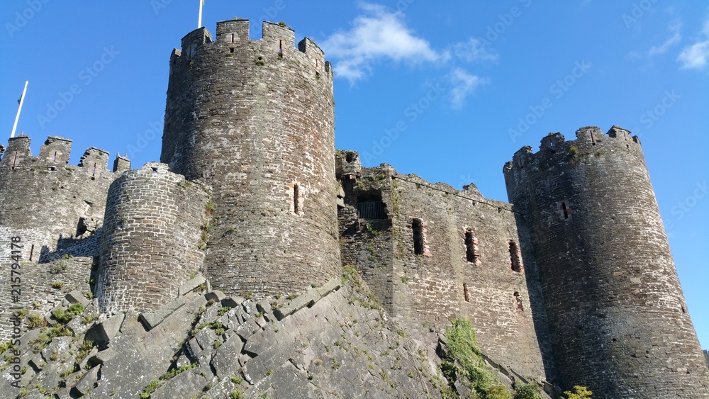 Conwy Castle Rear