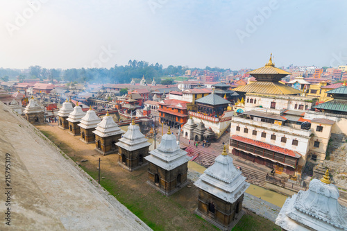 Pashupatinath temple in Kathmandu, Nepal photo