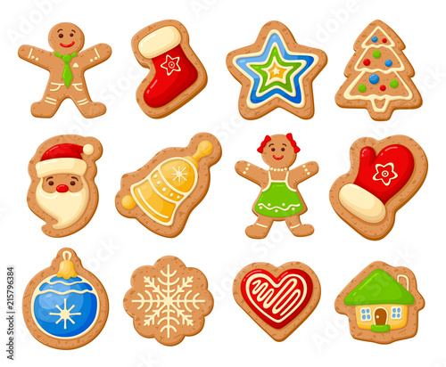 Christmas gingerbread set