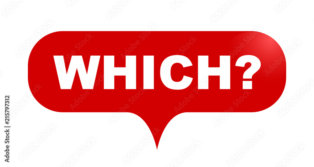 red vector bubble banner which red vector bubble banner which