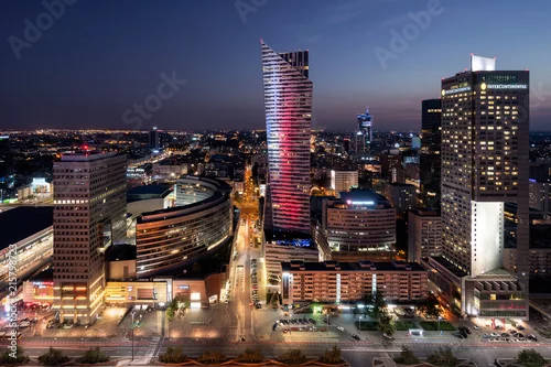 Fototapeta Warszawa - strona zachodnia