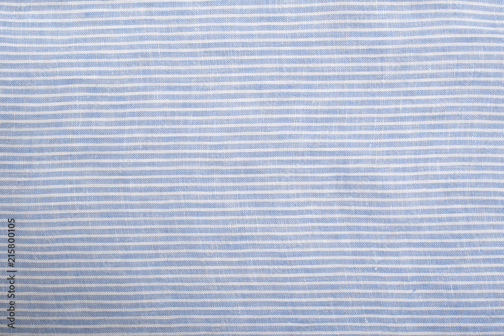 Blue and white striped seamless fabric.Close up Blue and white striped seamless fabric.Close up