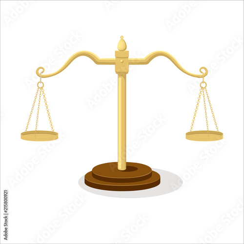 Equilibrium scales cartoon