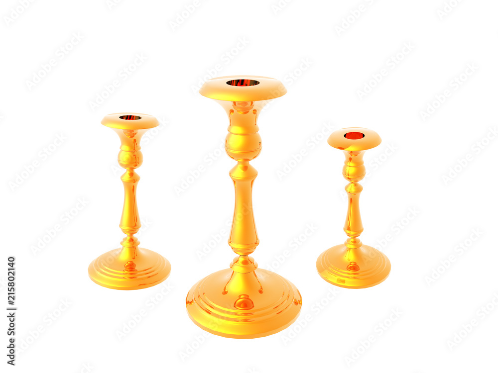 Kerzenhalter als Tischschmuck