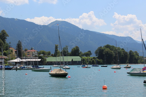 Lago em Tegernsee - Alemanha