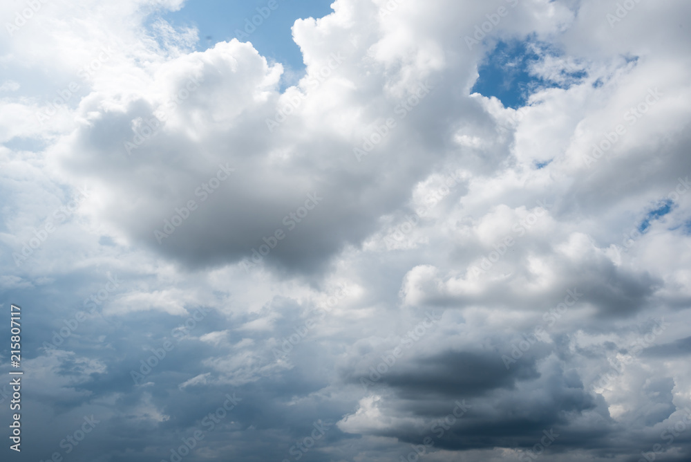 Obraz premium dark storm clouds with background,Dark clouds before a thunder-storm.