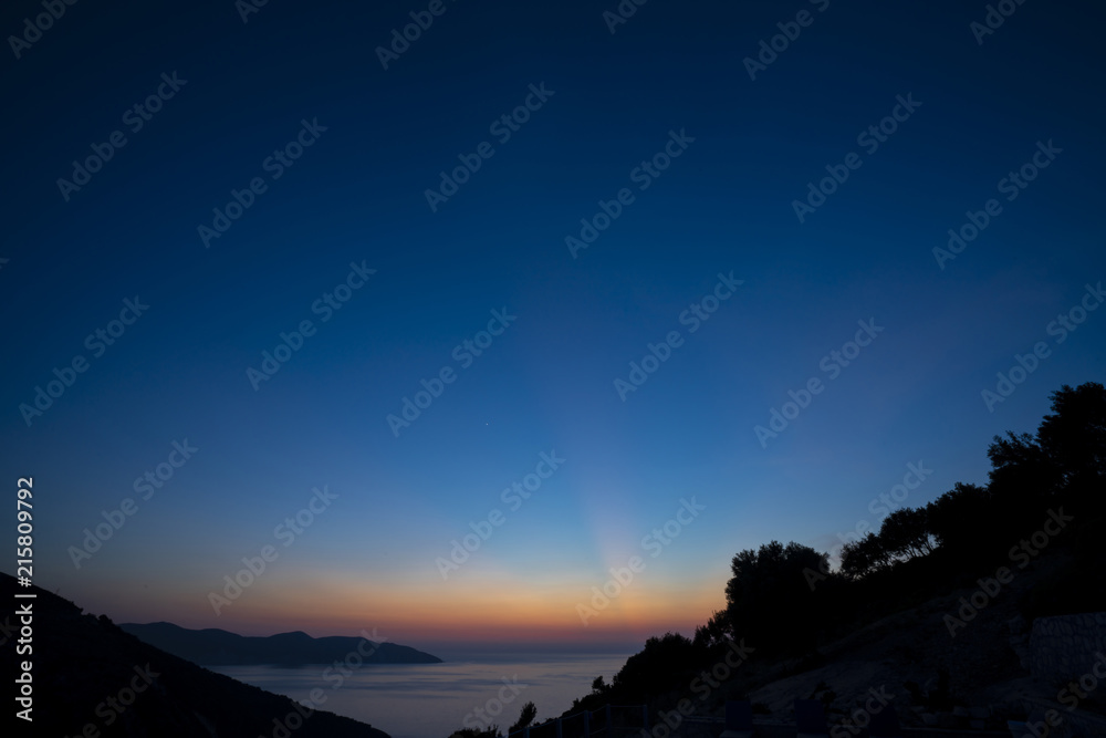 Obraz premium The Beach of Myrtos on Kefalonia Island Greece