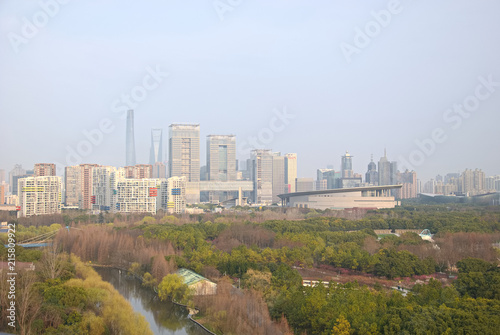 City landscape in China