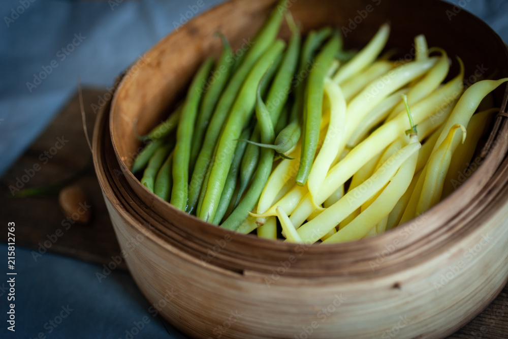 steamed beans steamed beans