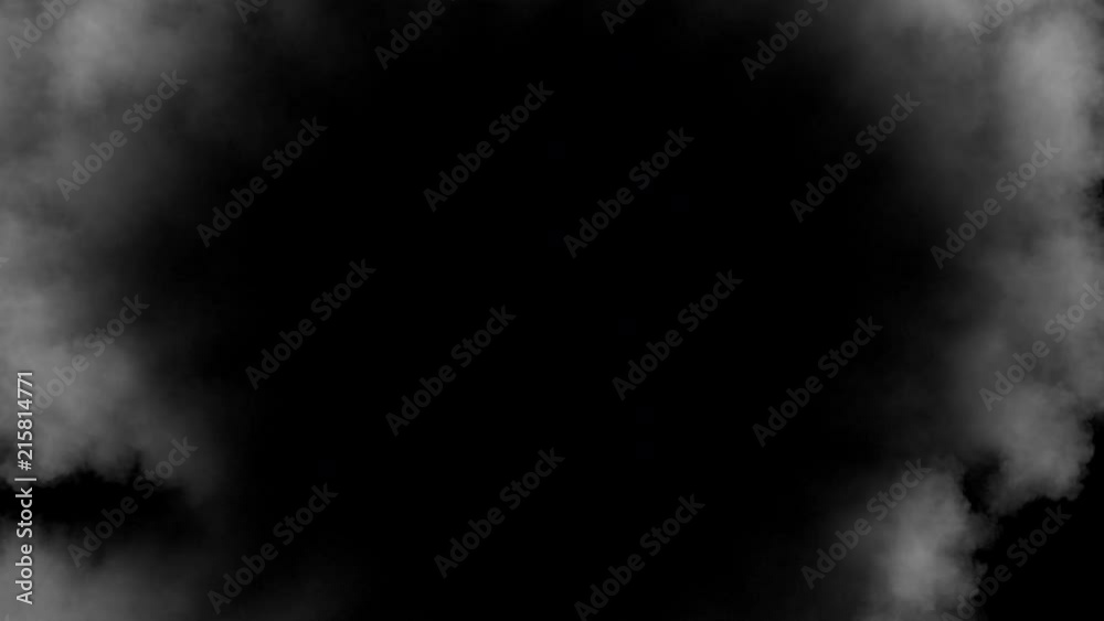 Low density smoke puff spreading concentrically outwards / Gunshot smoke / Shockwave smoke. Separated on pure black background, contains alpha channel. Low density smoke puff spreading concentrically outwards / Gunshot smoke / Shockwave smoke. Separated on pure black background, contains alpha channel.