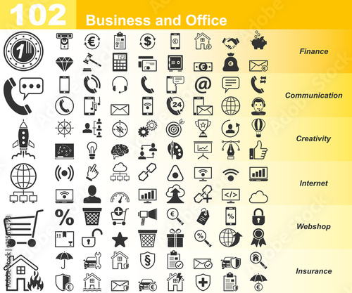 Business and Office - 102 Iconset (Part 1)