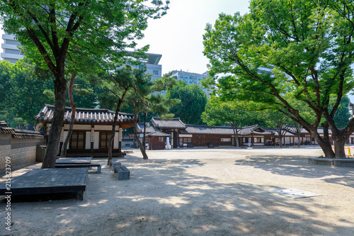 Unhyeongung, Unhyeon palace scene in Seoul city photo