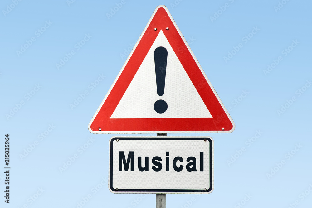 Schild 327 - Musical Schild 327 - Musical