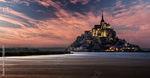 Mont saint michel in france