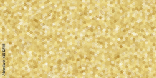 Gold geometric greeting card, banner, pattern. Vector luxury background