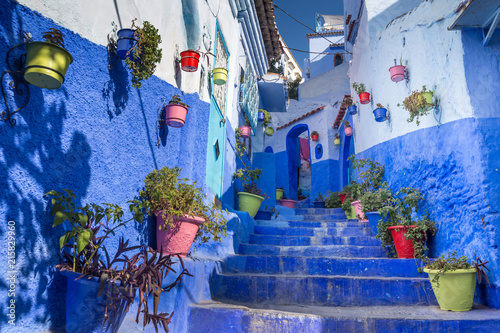 Chefchaouen ,Blue city of Morocco © kanuman