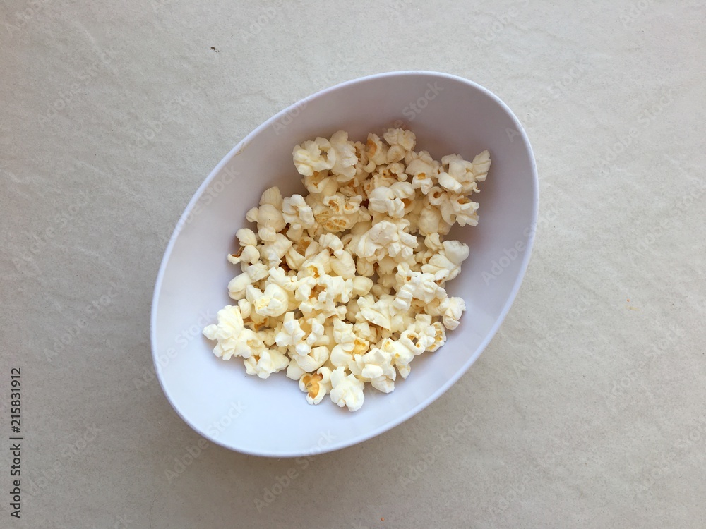 Popcorn in a bowl Popcorn in a bowl