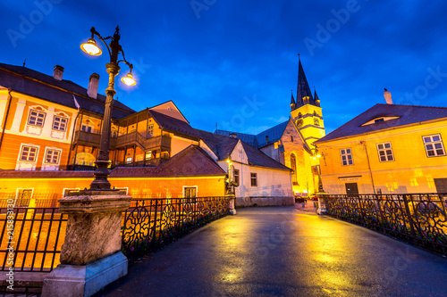 Sibiu wonderful city in transilvania , Romania