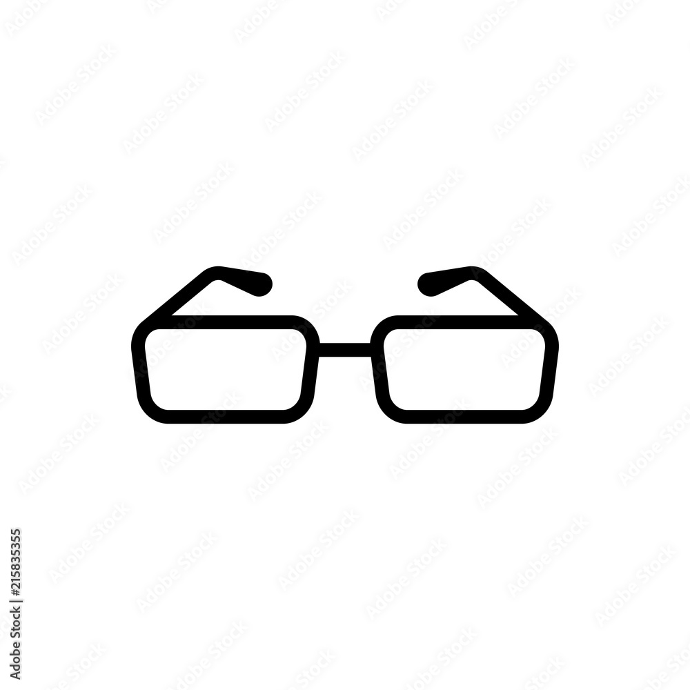 Line glasses Icon Line glasses Icon
