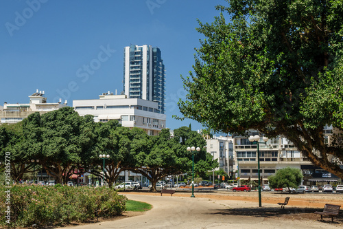 View of Kikar Square, Tel Aviv, Israel