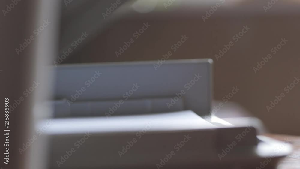 Paper To Printer Tray