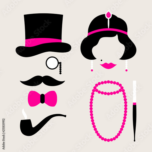 Man & Woman 20s Pink/Beige