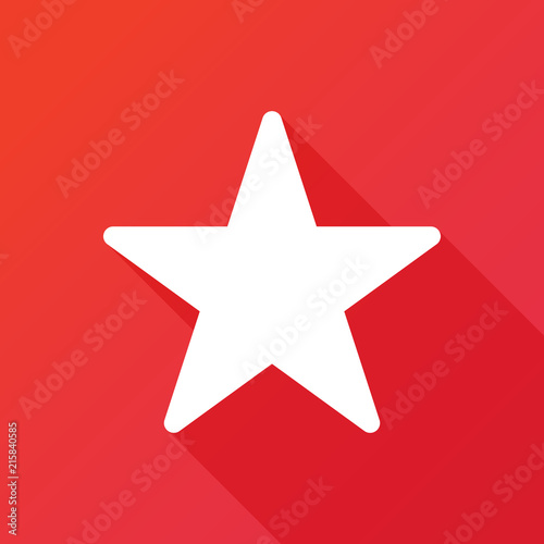 Star icon  favorite logo illustration  pictogram isolated on white