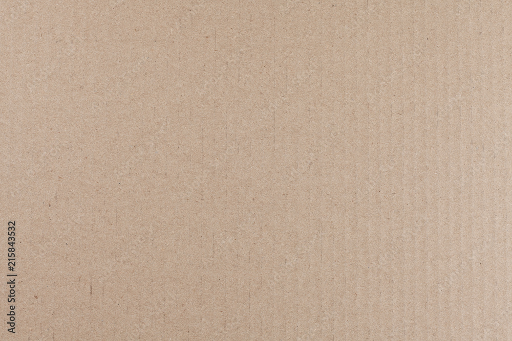 Fototapeta premium Brown corrugated cardboard texture