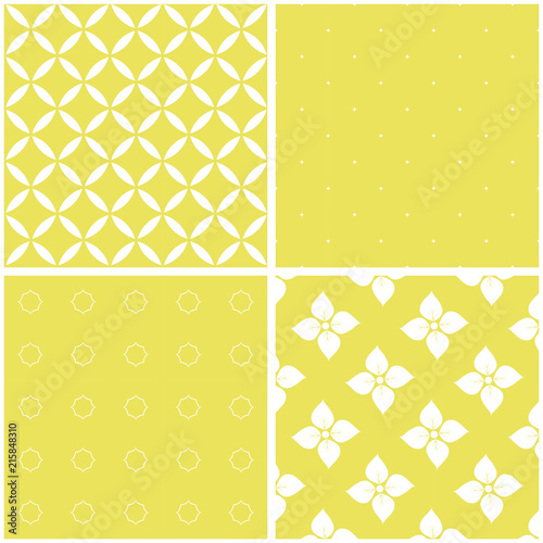 Set of 4 background patterns.