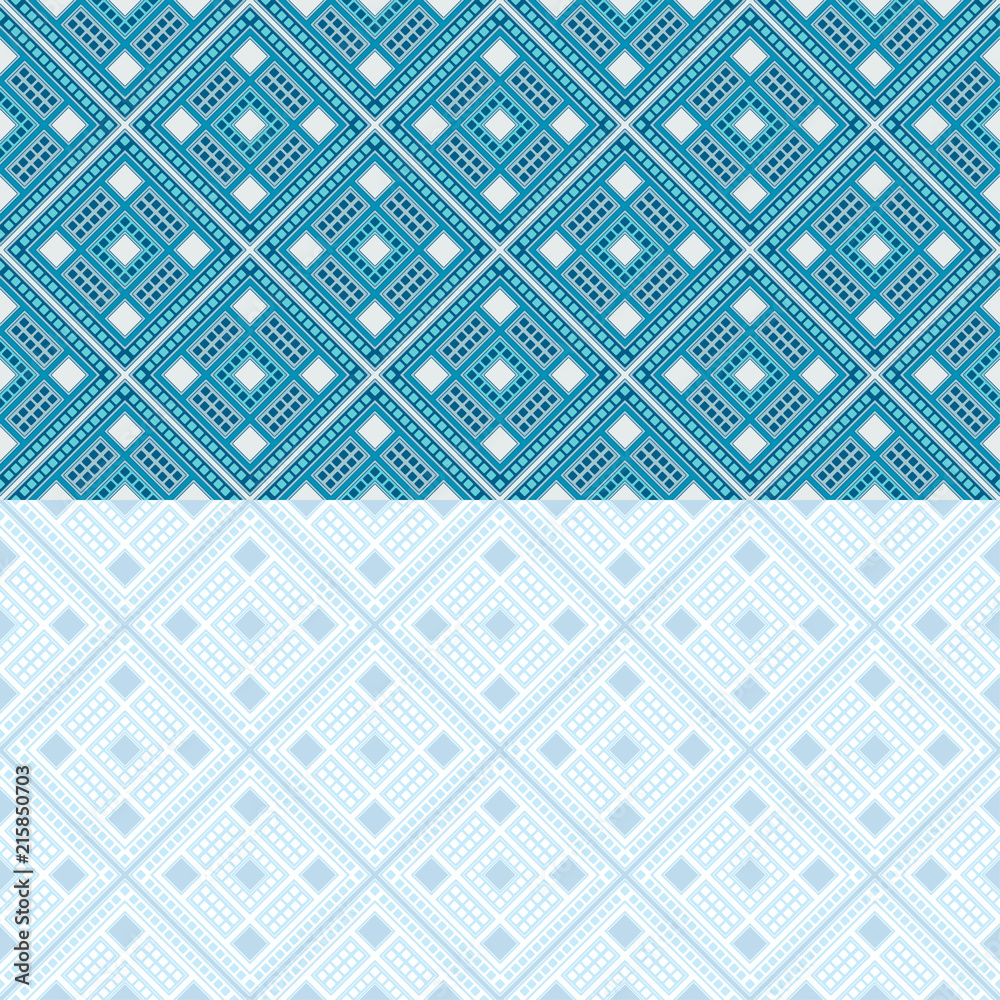 Seamless geometric pattern. Traditional African ethnic style.