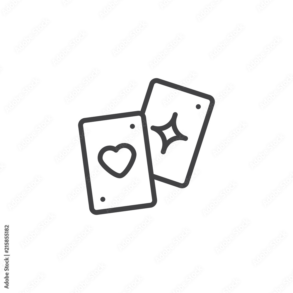 Memory card outline icon. linear style sign for mobile concept and