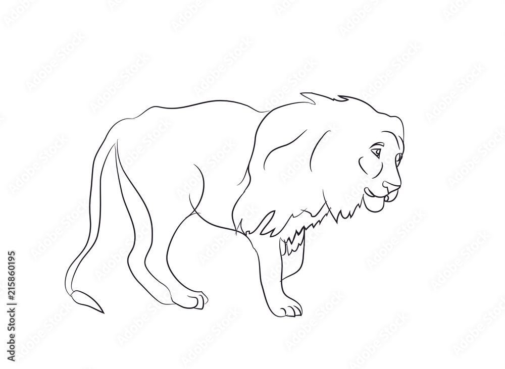 dog portrait profile, look down