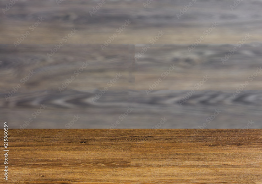 Background with empty table. Flooring The texture of the wood Background with empty table. Flooring The texture of the wood