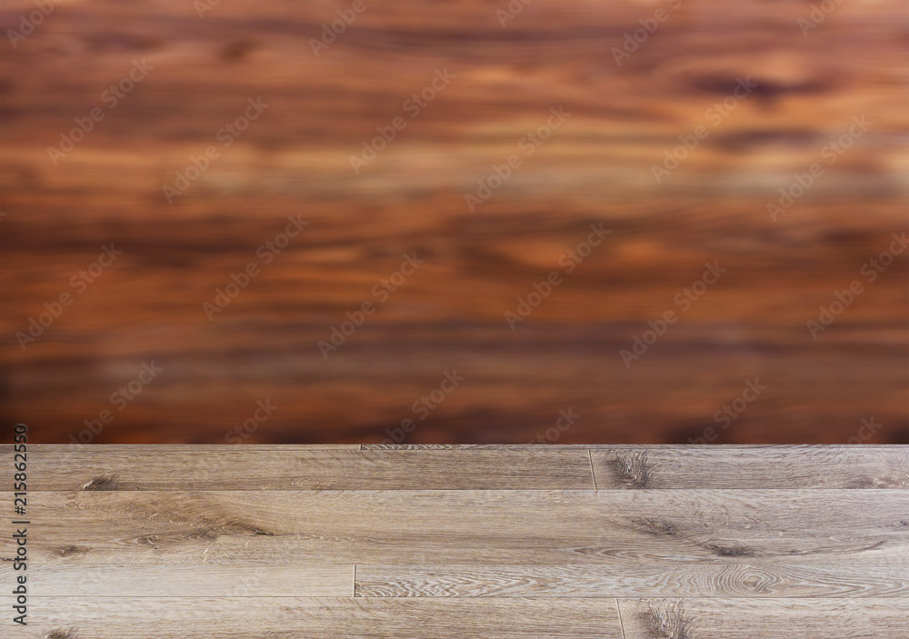 Background with empty wooden table. Flooring Texture of timbered board. Closeup. Background with empty wooden table. Flooring Texture of timbered board. Closeup.