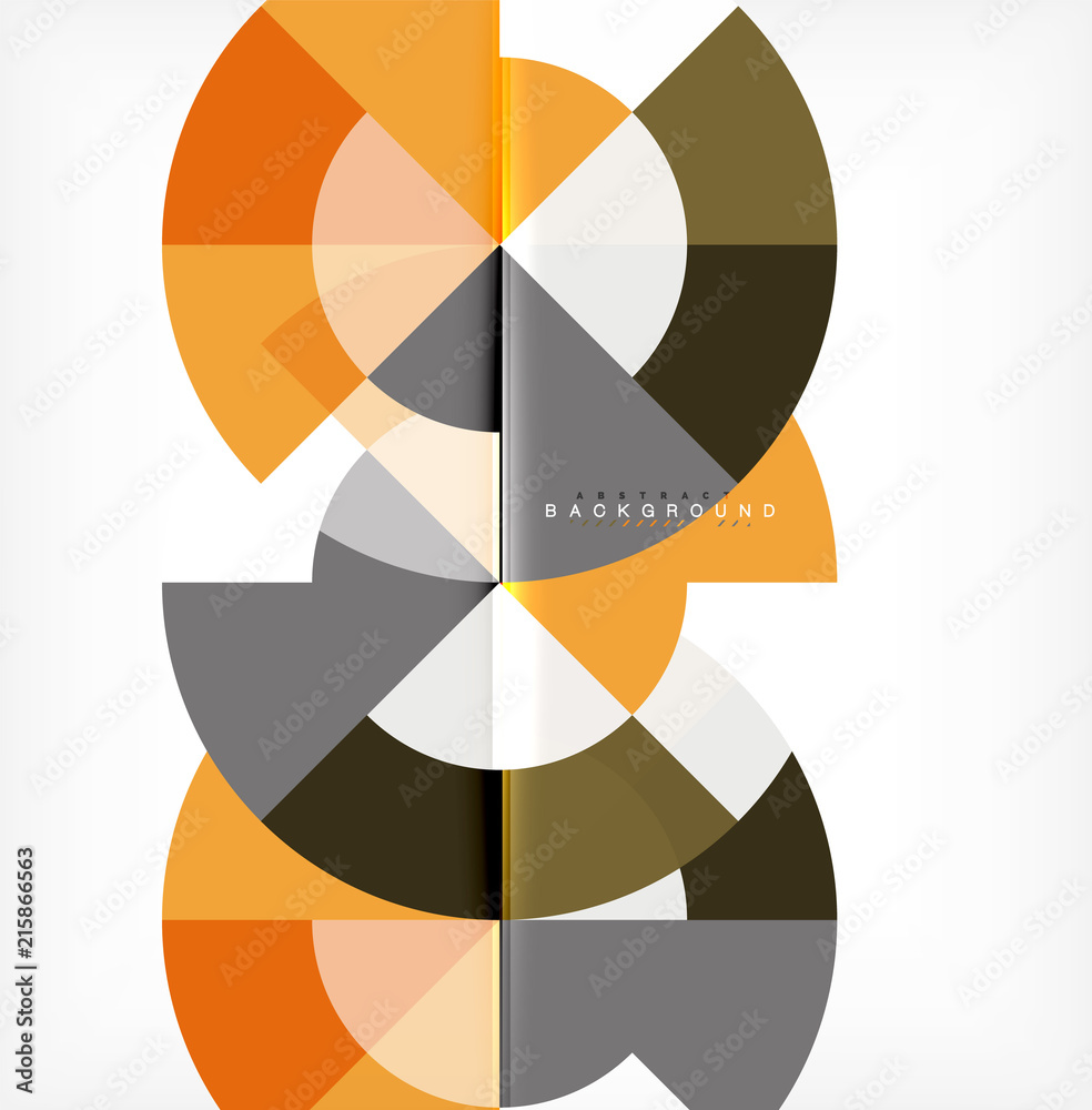Modern circle abstract background Modern circle abstract background