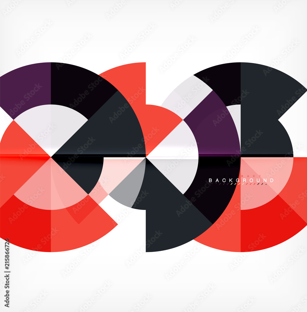 Modern circle abstract background Modern circle abstract background