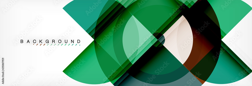 Vector circular geometric abstract background Vector circular geometric abstract background